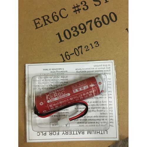原装进口 maxell 万胜 ER6C AA 3.6V F2-40BL系统FX2N/1N PLC电池