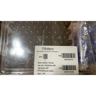 waters棕色样品瓶186000847C 186000846C 12*32mm