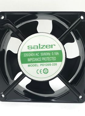 SALZER PD120S-220 12038 12cm 散热风扇PD120M-220 PD-120S-24