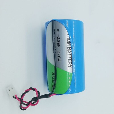 韩国XENO帝王XL-205F ER32L615 34615 D型1号3.6V锂电池带插头