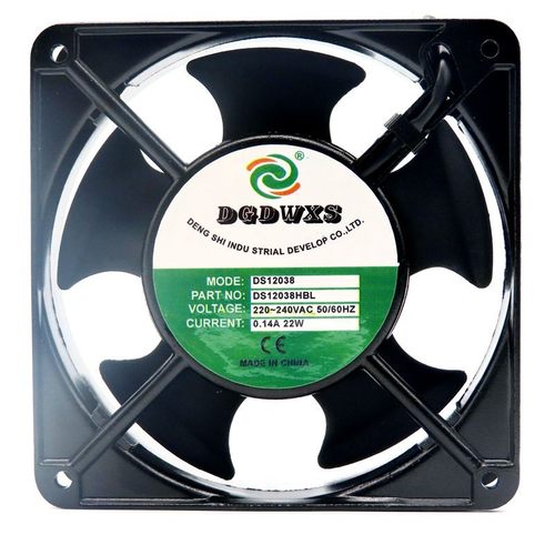 全新DGDWXS DS12038HBL/HSL AC220V 0.14A 22W 12038机柜散热风扇