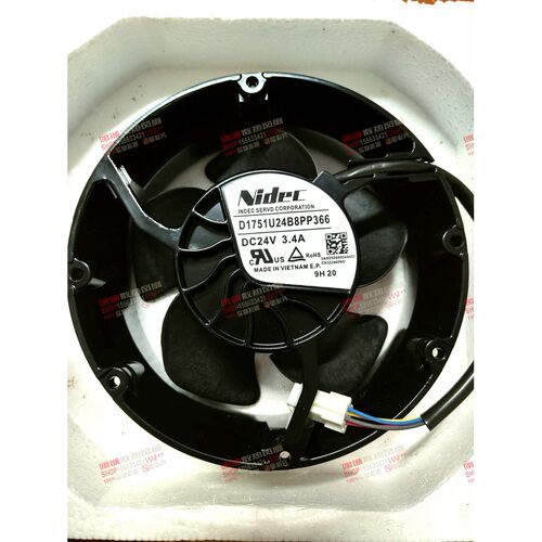 全新正品Nidec D1751U24B8PP366 24V 3.4A ABB变频器ACS880 风扇