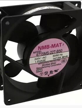 原装NMB电控柜风机4715MS-22T-B50 UPS电源散热风扇1238 220V