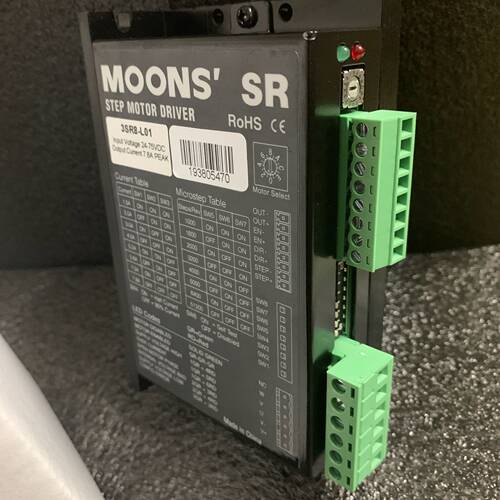 MOONS鸣志驱动器3SR8-L01含程序原厂配57/86步进电机全新现货实物
