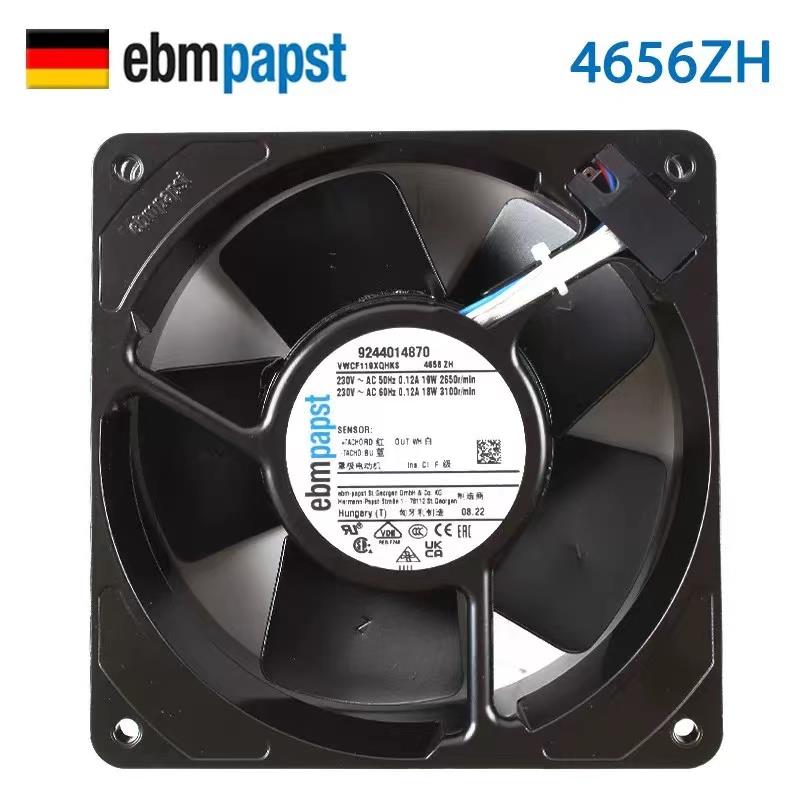全新原装德国ebmpapst风扇 4656ZH 17W 230V 全金属耐高温风机