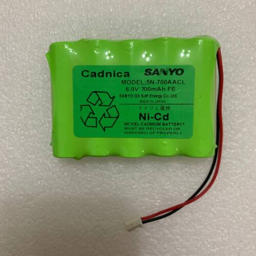 原装SANYO三洋Cadnica 5N-700AACL 6V 700mah 充电电池
