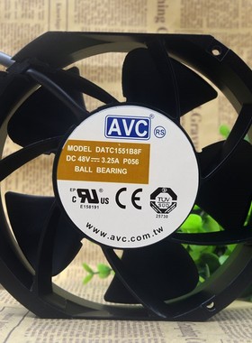 AVC DBTD/DATC/DATA1551B8U/B8S/B8F/B8M/B8L大风量散热风扇DC48V