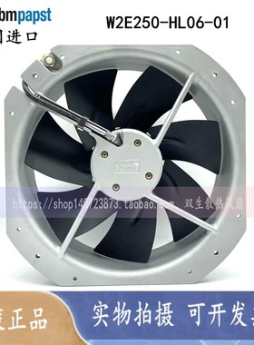 德国进口ebmpapst风机 W2E250-HL06-01 28080 230V电控柜轴流风扇