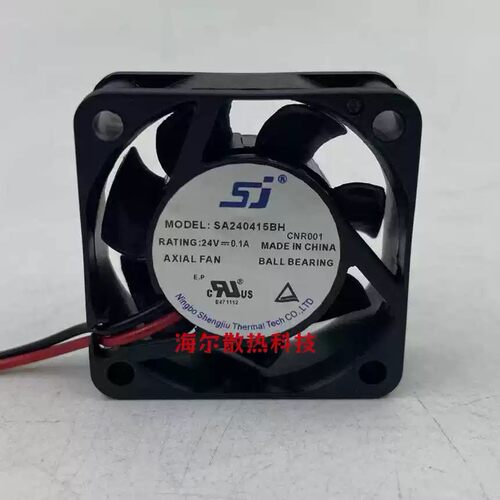 生久全新SJ SA240415BH BL 24V 0.1A 4CM 4015双滚珠散热风扇