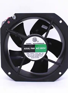 全新AXIAL FAN轴流风机TG22580HA2BLAC220V全金属耐高温