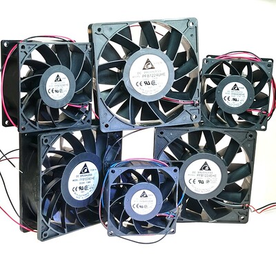 全新原装台达FFB0812 24EHE PFB1224UHE 0924SHE变频器散热风机扇