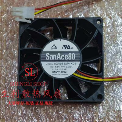 全新三洋 9GV0848P4K041/K06 9GV0848P1G13/G03 丹弗斯风扇 48V