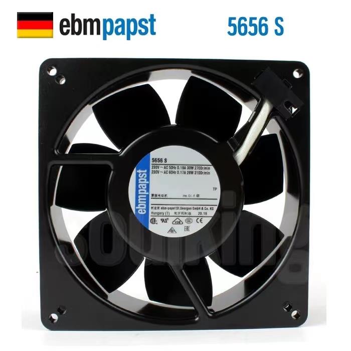 5656S 德国全新原装正品 13538 230V 0.19A全金属变频器散热风扇