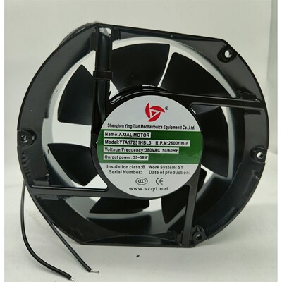 YINGTIAN 风扇 YT17250HBL3/HBL2 17251 380V 35W-38W 电焊机风扇