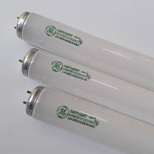 美国通用GE F20T12-D-ECO D65灯管 替代GE F20W/AD D65标准光源