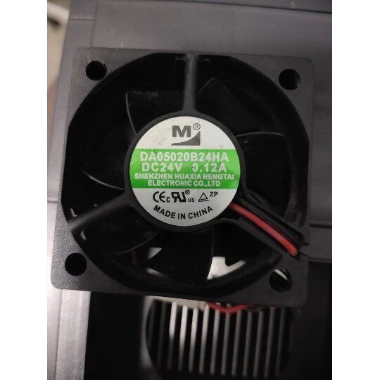 全新 DA05020B24HA 5020 24v 0.12a 5CM 2线 变频器散热风扇