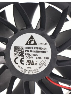 台达 FFB0824SH 3AUA0000094627 24V 0.28A 变频器散热风扇