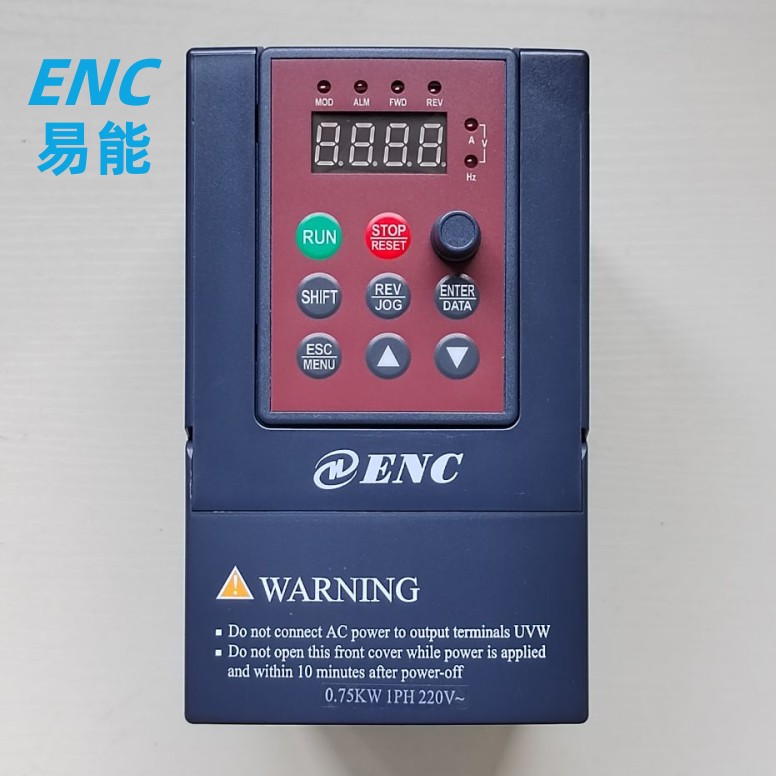 ENC易能变频器EDS300-2S0007单相220V 4T0015 22 37KW 380V调速器