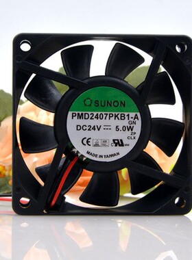PMD2407PKB1-A DC24V 5.0W 原装正品SUNON 70*70*20MM 设备风扇