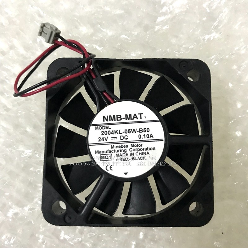 原装 NMB 2004KL-05W-B50/B40 24V DC 0.1A 5cm 变频器风扇