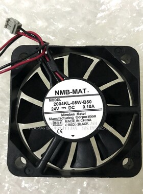 原装 NMB 2004KL-05W-B50/B40 24V DC 0.1A 5cm 变频器风扇