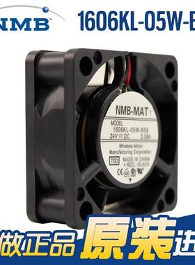 1606KL-05W-B59/B50全新原装NMB4015 DC24V 0.08A 发那科风扇风机