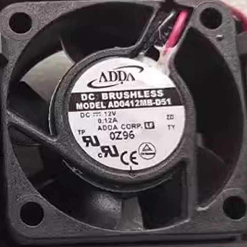 ADDA 4015 AD0412MB-D51 DC12V 0.12A 40*15MM散热风扇
