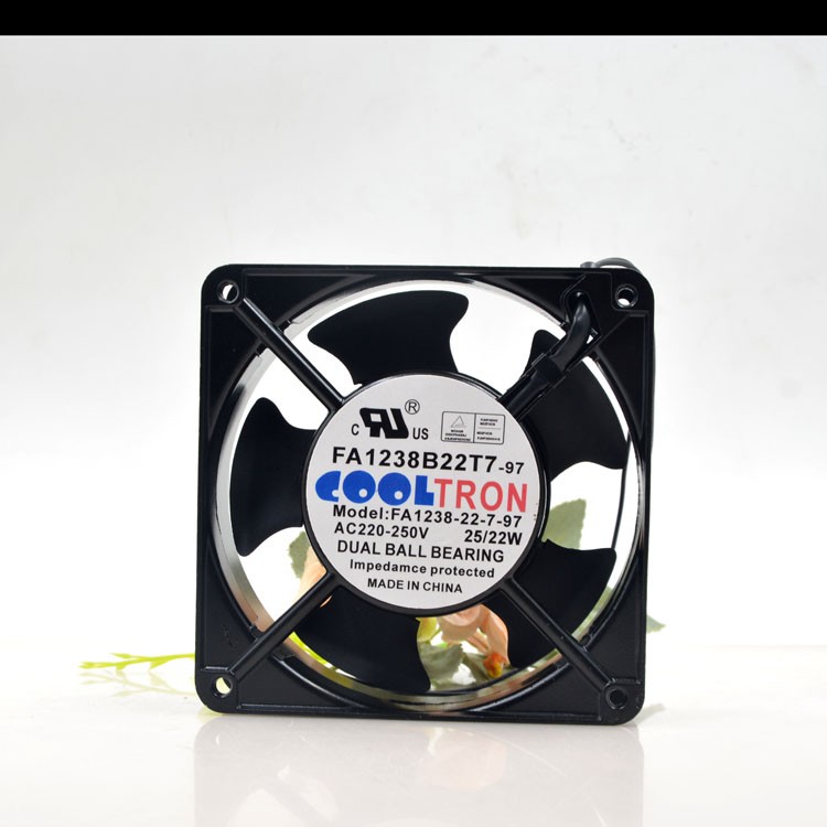 全新COOLTRON FA1238-11-7-66 125V/230V交流风扇FA1238-22-7-97
