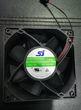 全新SJ SE/SF241238BH/BU/BL DC24V 1.35A/2.40A空压机变频器风扇