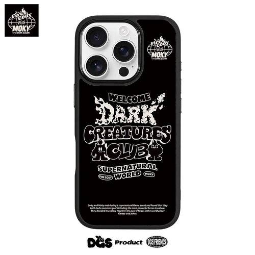 DARK SALON主理人合作-亲肤磁吸-烟火灵魂-适用iPhone14-17系列