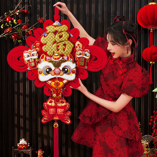 2026马年中国结挂饰喜庆春节新款福字挂件客厅过新年装饰乔迁之喜
