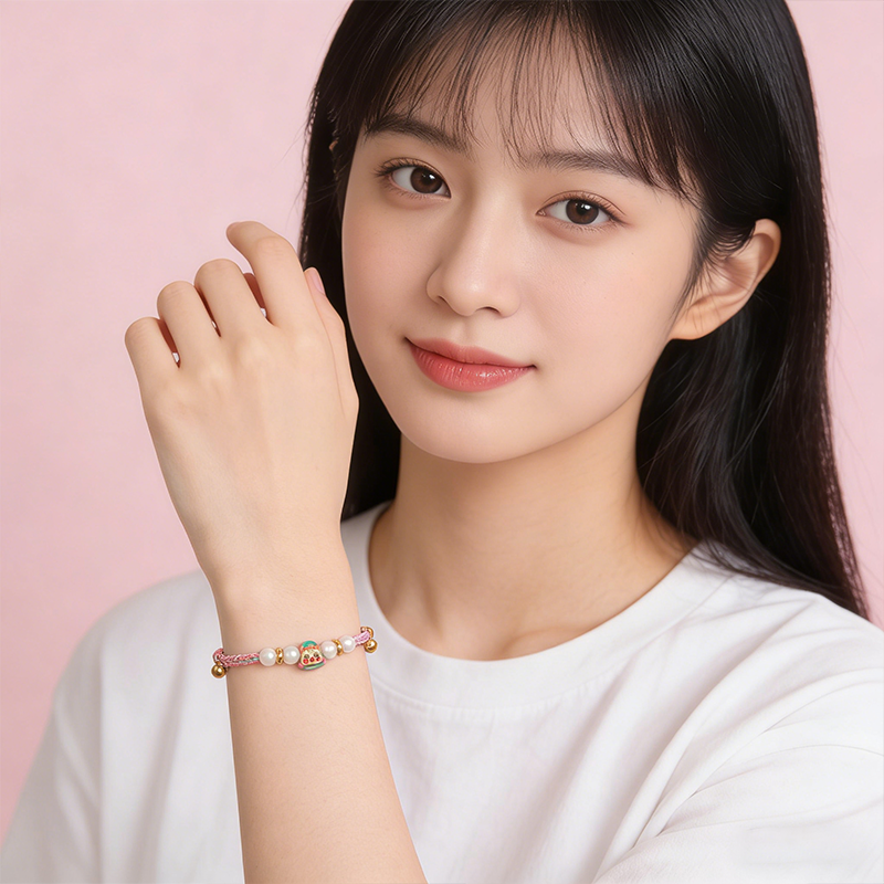 端午节五彩绳手链小粽子手工编织儿童男女学生节日饰品手绳手串