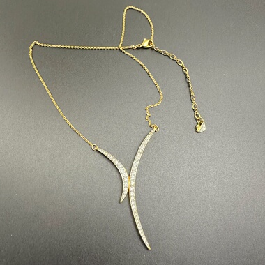 中古vintage复古宫廷风欧美气质简约百搭时尚个性项链