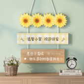 欢迎回家挂牌玄关装 饰情侣一家人入户门挂牌家用房间门牌私人定制