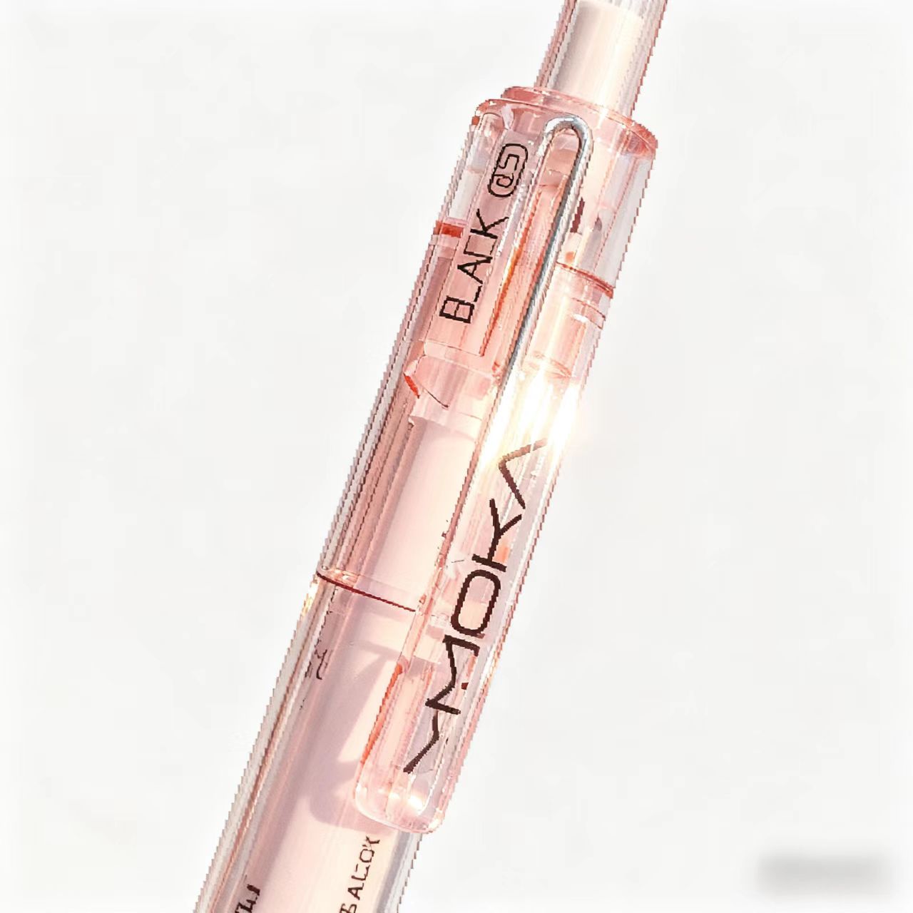 老师办公室用0.38mm速干红笔 按动式中性笔红色笔芯 批改试卷流畅