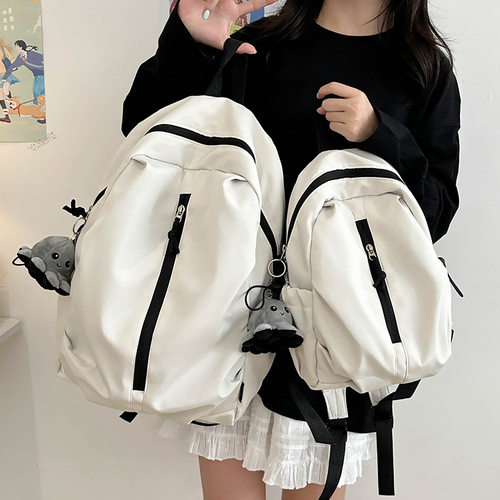 男高中生小学生书包初中生女双肩包女士2026新款大容量背包旅游