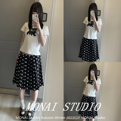 【mysamesame~】小狗正肩短袖t恤