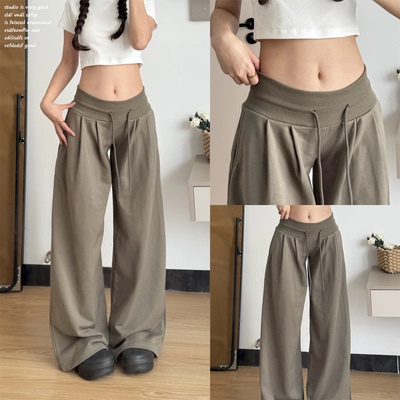 【SkkStore~】美式复古运动裤女