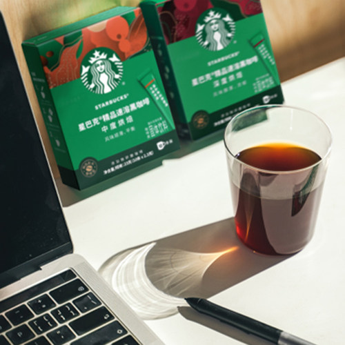 星巴克家享咖啡速溶黑咖组合装