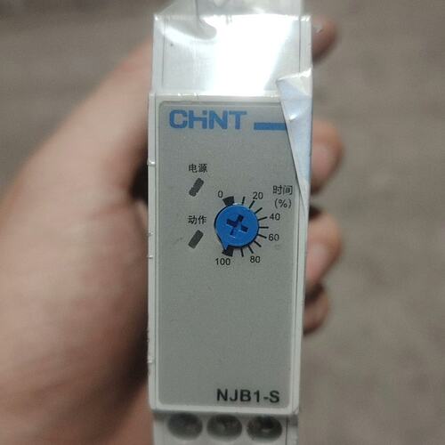 议价NJB1-S时间继电器，AC380V，50Hz，功能完好