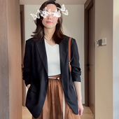 北野U家 休闲防晒BY46547 通勤商务西装 女装 快干弹力轻型茄克