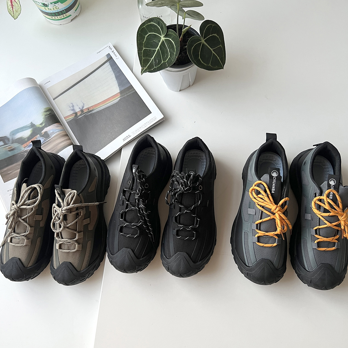 户外机能风登山款休闲鞋