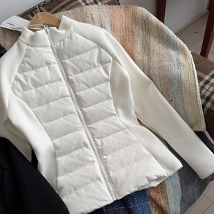 小蛮腰修身显瘦S型曲线 冬季女款户外保暖滑雪内胆立领羽绒服外套