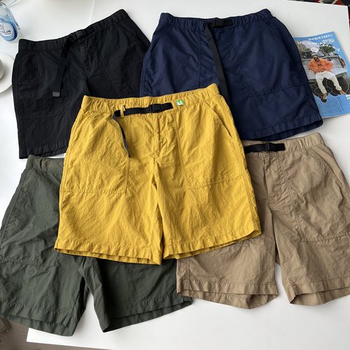 柜子199 北野~夏季男士户外尼龙工装搭扣运动休闲五分短裤