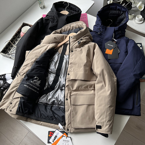 户外极寒连帽蓬松柔软鹅绒服