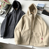 580g重磅高效保暖 宽松连帽卫衣 双面摇粒绒厚款 美式 休闲秋冬男装