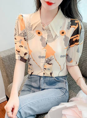 莱裳唐汇服饰旗舰店短袖衬衫