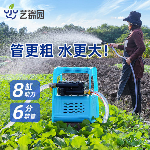 艺锦园浇菜抽水泵出水量大