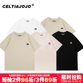 夏 男女潮牌宽松bf闺蜜装 灌篮高手T恤联名短袖 ulzzang设计感情侣款