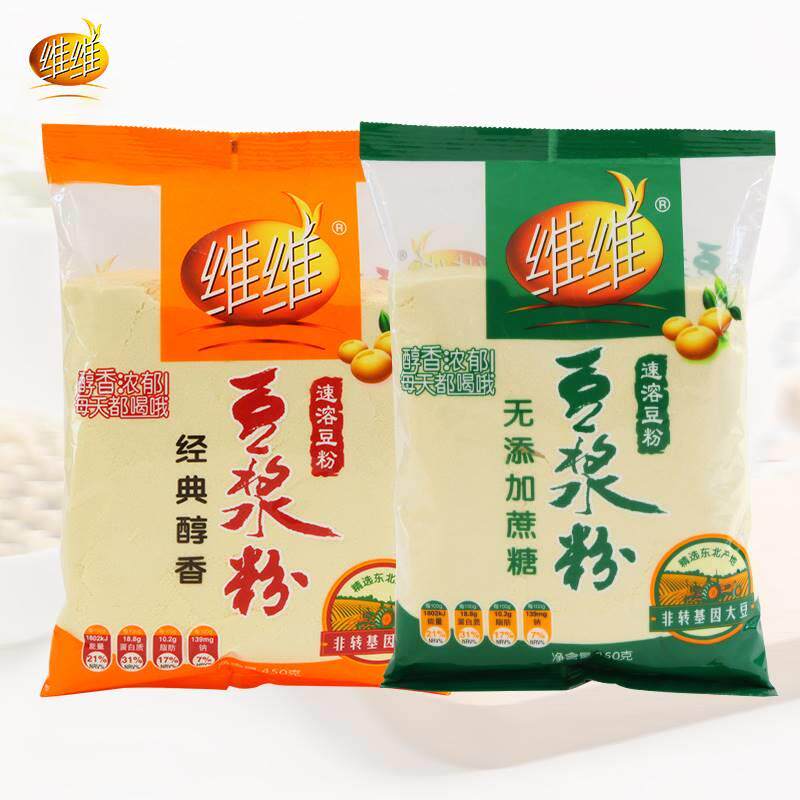 维维豆浆粉4糖50经典醇香无添FKB加蔗儿生童学生女老年营养早餐g使用感如何?